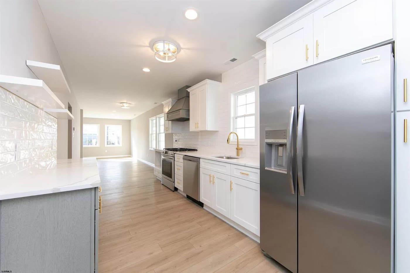 Renovated kitchen, Ventnor City NJ