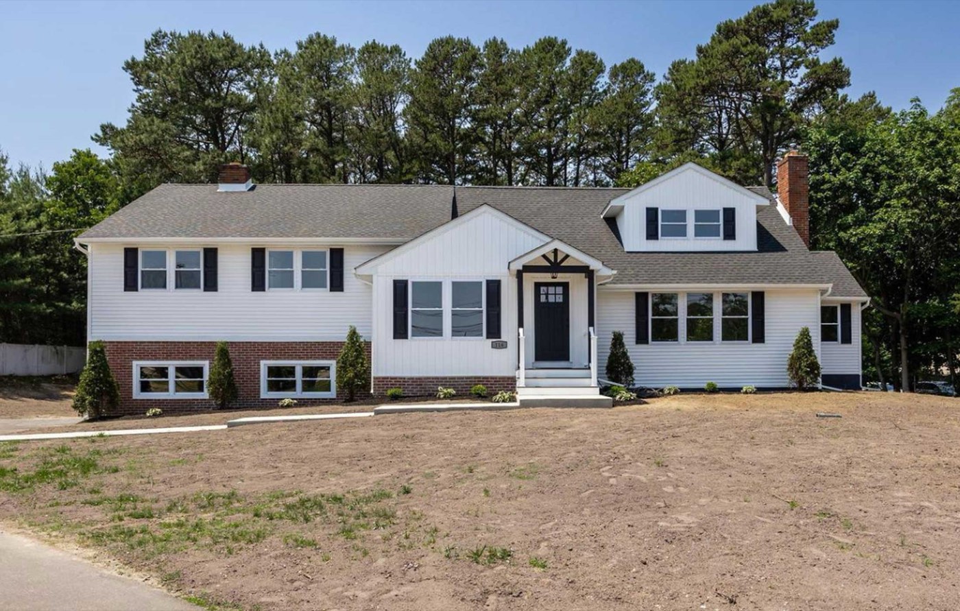 Fully renovated split-level exterior, South Jersey