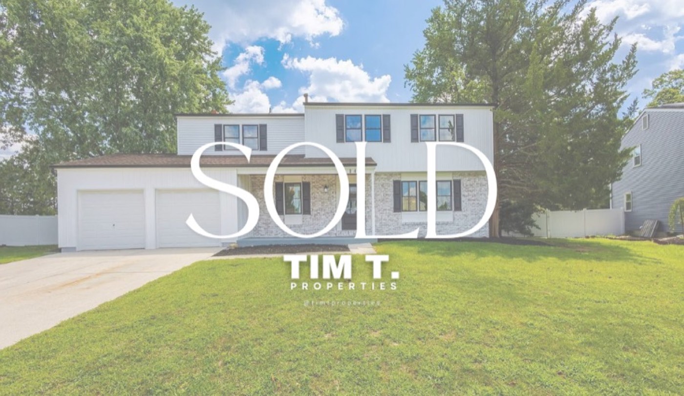 Sold by Tim T Properties