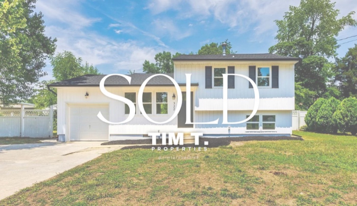 Sold by Tim T Properties
