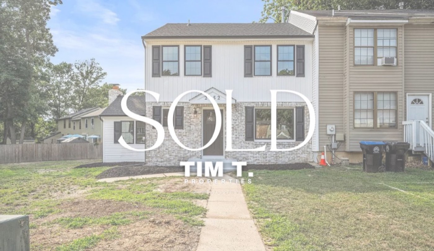 Sold by Tim T Properties